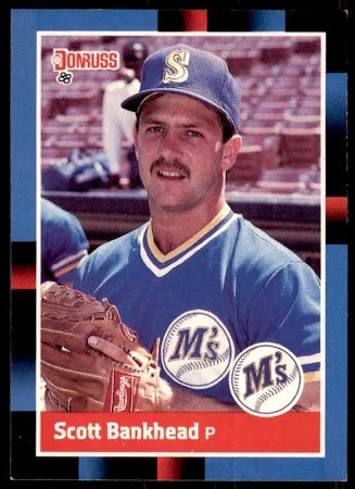 1988 Donruss Scott Bankhead #70 Milwaukee Brews