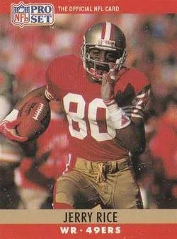 1990 Pro Set Jerry Rice #295 San Francisco 49ers