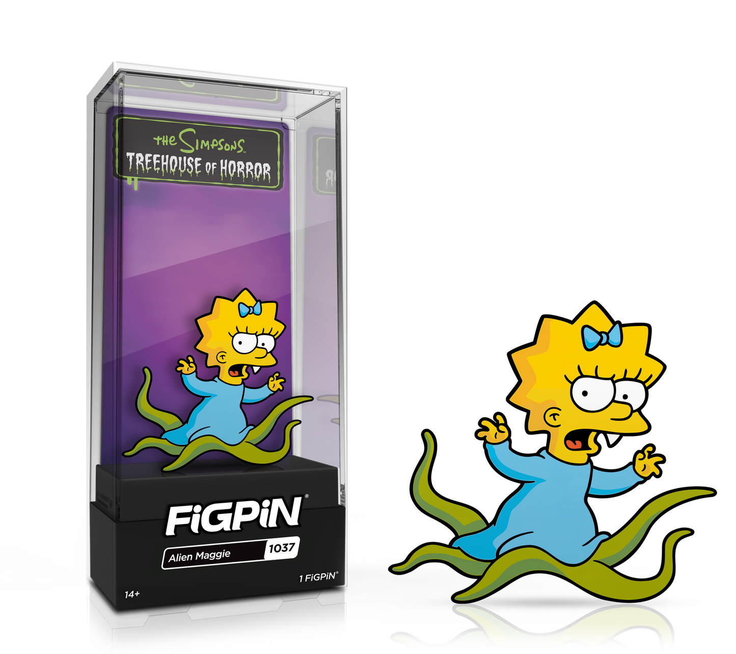 FiGPiN: The Simpsons - Alien Maggie (1037)