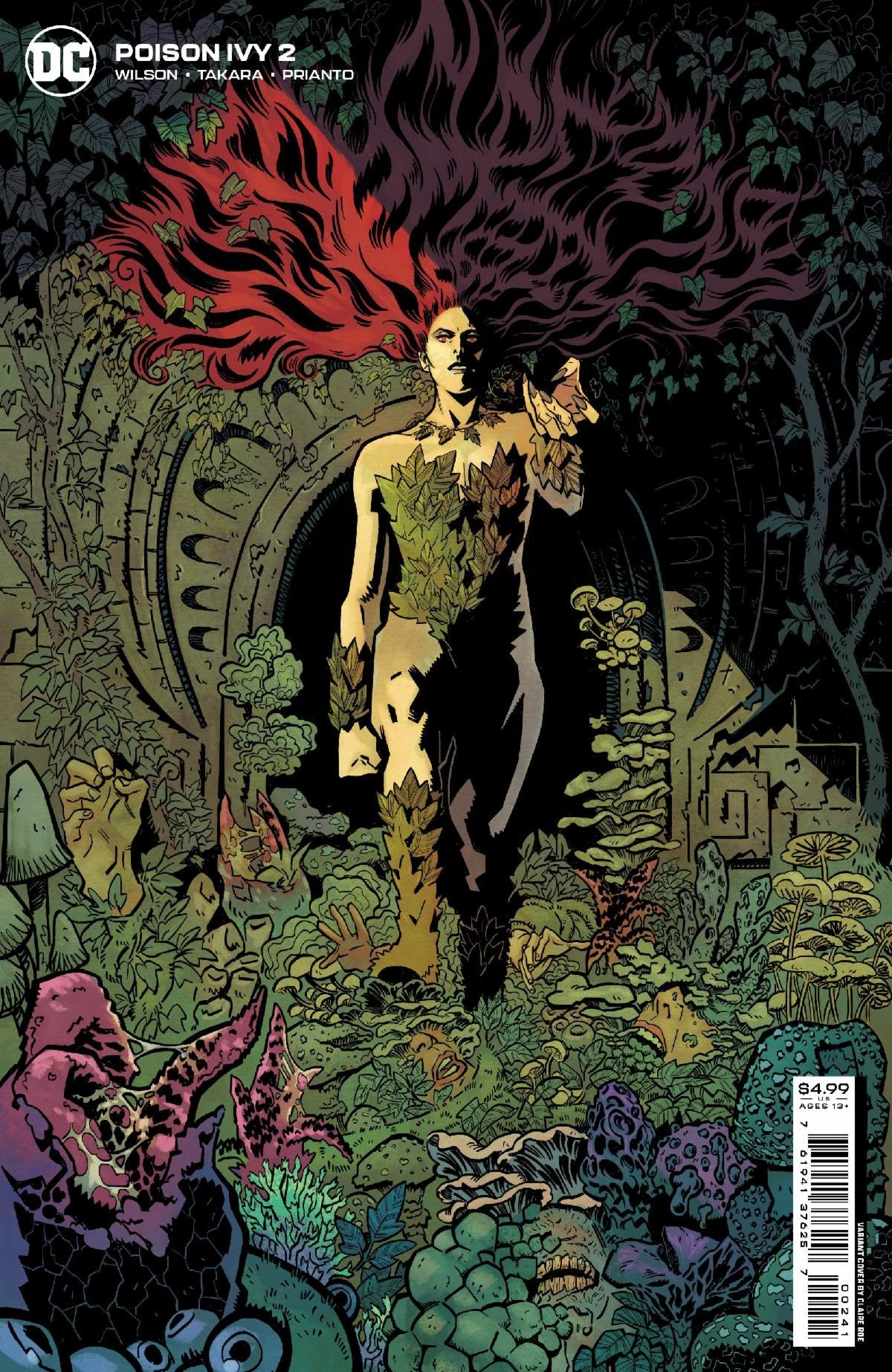 Poison Ivy #2 (Of 6) C Claire Roe Card Stock Variant (07/05/2022) Dc
