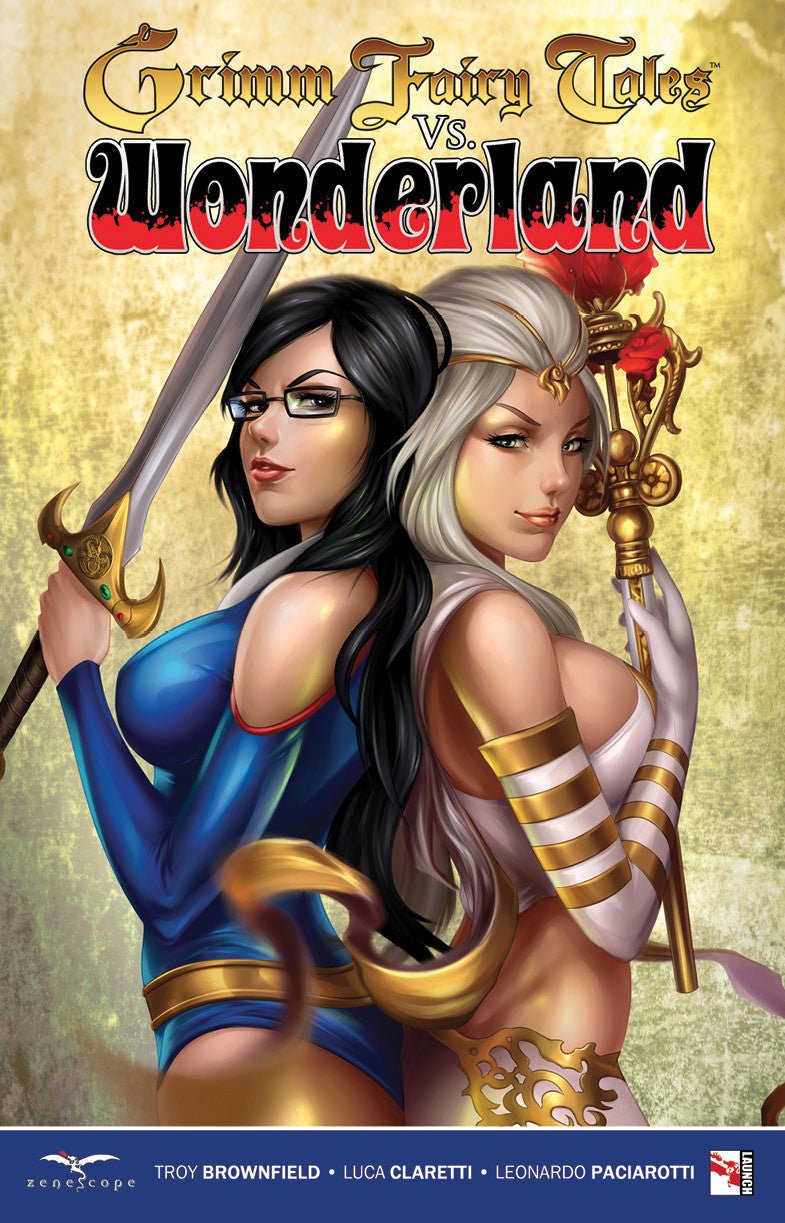 Grimm Fairy Tales vs. Wonderland Graphic Novel