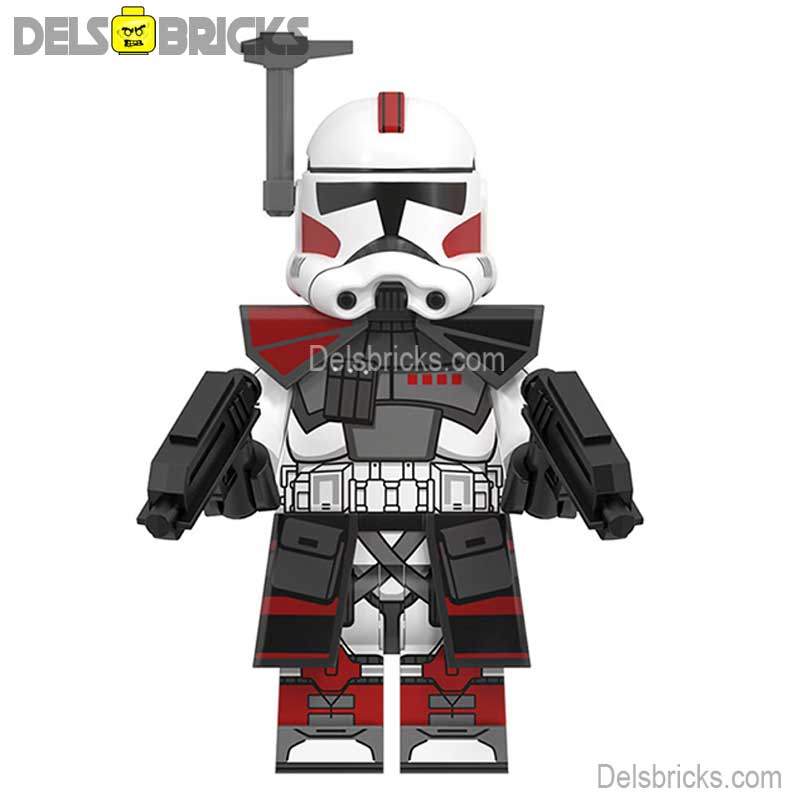 Coruscant ARC Clone Trooper Lego Minifigures Custom Toys