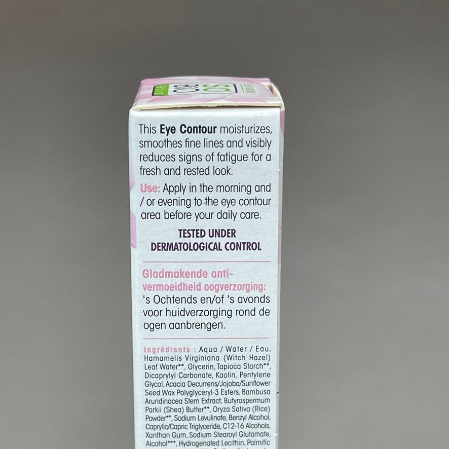 SO BIO ETIC Anti-fatigue Smoothing Eye Contour .5 OZ (New)