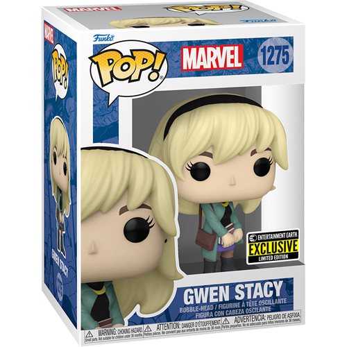 Spider-Man Gwen Stacy Funko Pop! Vinyl Figure #1275 - Entertainment Earth Exclusive NOT MINT