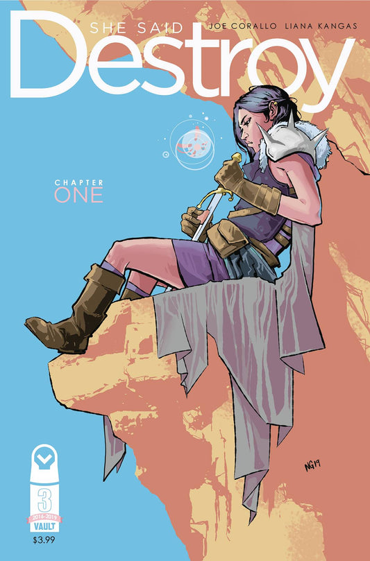 SHE SAID DESTROY #1 B Nathan Gooden Variant (05/29/2019) VAULT