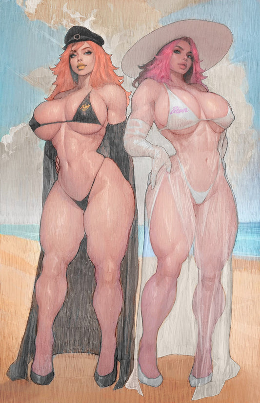 2025 STREET FIGHTER & FRIENDS SWIMSUIT SPECIAL #1 - ICKPOT COVER A NYCC 2025