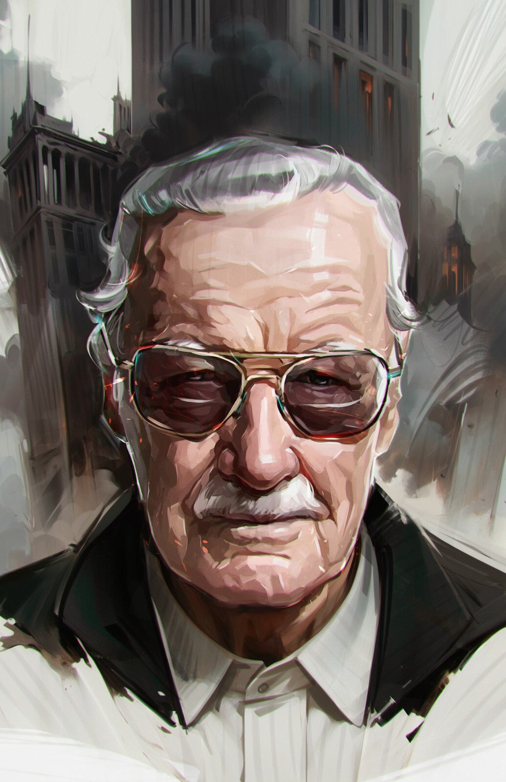 TRIBUTE: STAN LEE VIKTOR MILLER GAUSA VIRGIN VARIANT FANEXPO DALLAS 2025 LTD 150