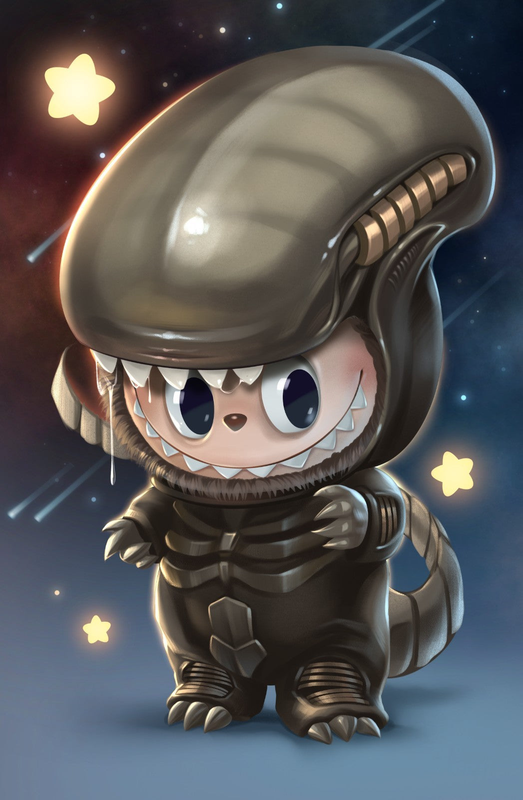 FAME: KASING LUNG CREATOR OF THE LABUBU - KATYA SINYUKHINA SPACE MONSTER