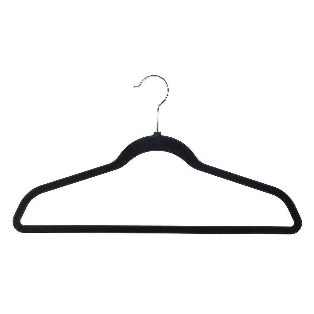 Flocked Hangers, 50-pack