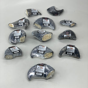 DENTLEY'S (12-PK) Filled Buffalo Horn Dog Treat Peanut Butter 5321651 BB 02/26