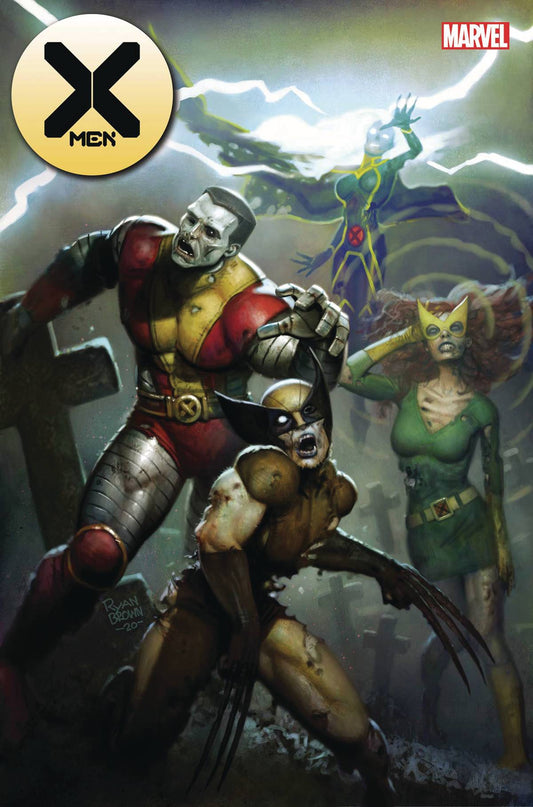 X-Men #10 B Ryan Brown Marvel Zombies Variant Emp (07/29/2020) Marvel
