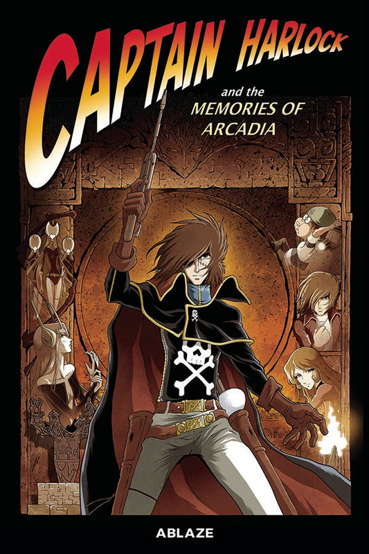 Space Pirate Capt Harlock #5 E Jerome Alquie Indiana Jones Homage Variant (10/27/2021) Ablaze