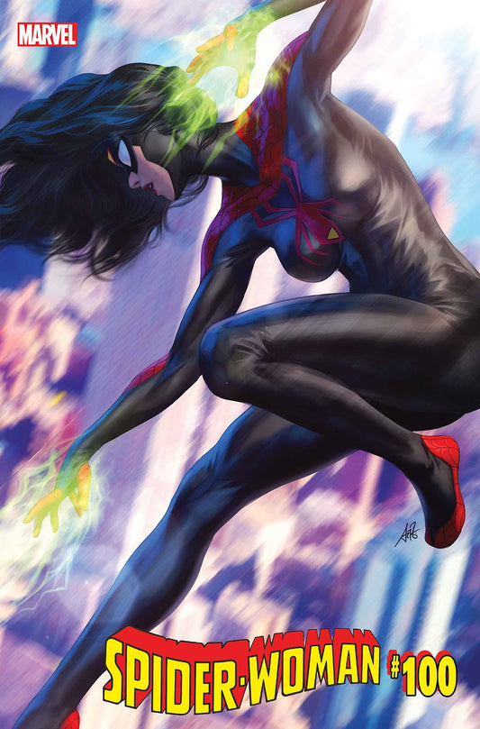 Spider-Woman #5 E Stanley Lau Artgerm Black Costume Variant (10/21/2020) Marvel
