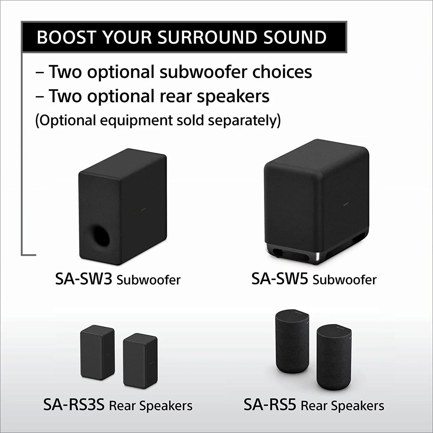 Sony HT-A5000 5.1.2ch Dolby Atmos Soundbar