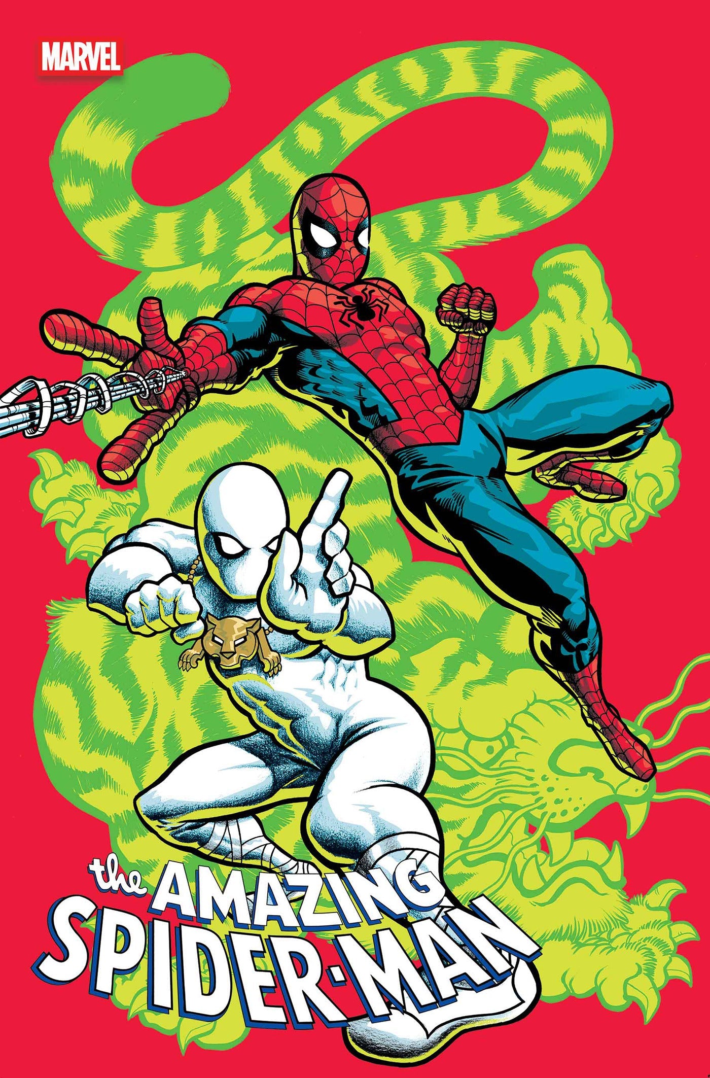 Amazing Spider-Man #13 C J. Gonzo White Tiger Team-Up Variant (10/01/2025) Marvel