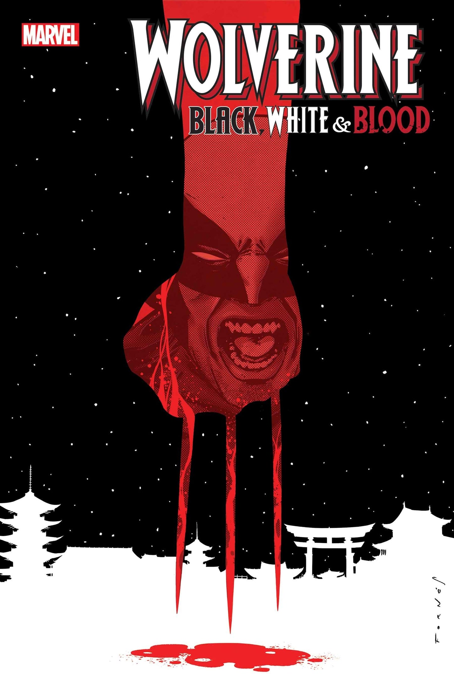Wolverine Black White Blood #3 (Of 4) Jorge Fornes Donny Cates (02/10/2021) Marvel