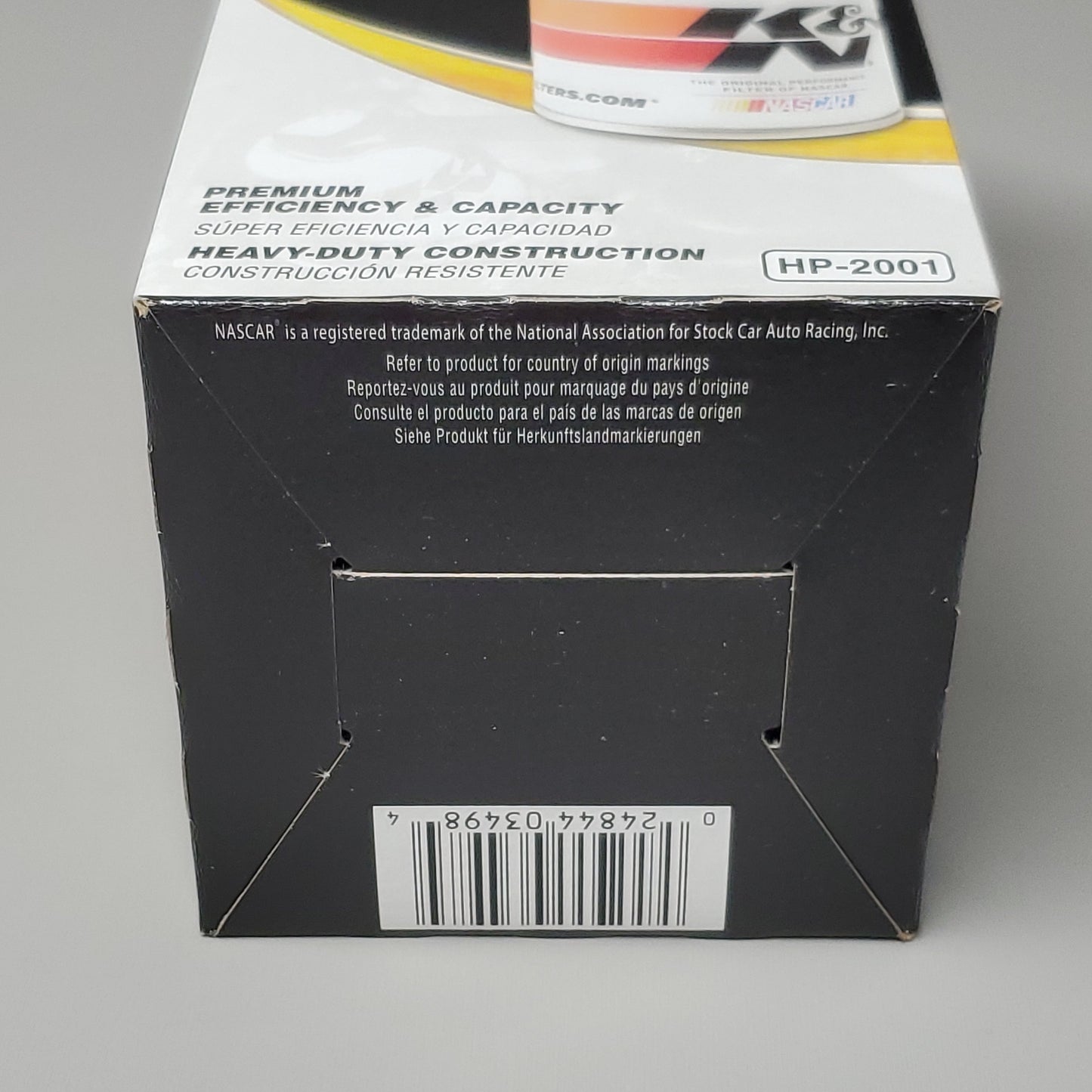 K&N Premium Performance Gold Replacement Oil Filter HP-2001 (New)