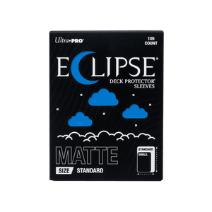 ECLIPSE® Matte Standard DECK PROTECTOR® Sleeves: Pacific Blue - 105ct
