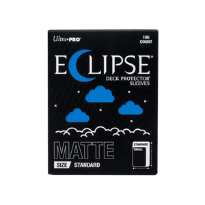 ECLIPSE® Matte Standard DECK PROTECTOR® Sleeves: Pacific Blue - 105ct