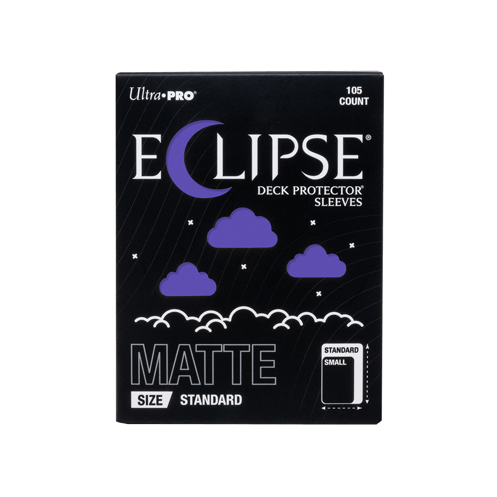 ECLIPSE® Matte Standard DECK PROTECTOR® Sleeves: Royal Purple - 105ct