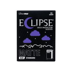 ECLIPSE® Matte Standard DECK PROTECTOR® Sleeves: Royal Purple - 105ct