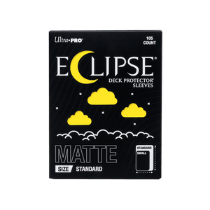 ECLIPSE® Matte Standard DECK PROTECTOR® Sleeves: Lemon Yellow - 105ct