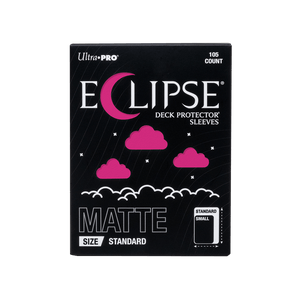 ECLIPSE® Matte Standard DECK PROTECTOR® Sleeves: Hot Pink - 105ct