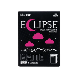 ECLIPSE® Matte Standard DECK PROTECTOR® Sleeves: Hot Pink - 105ct