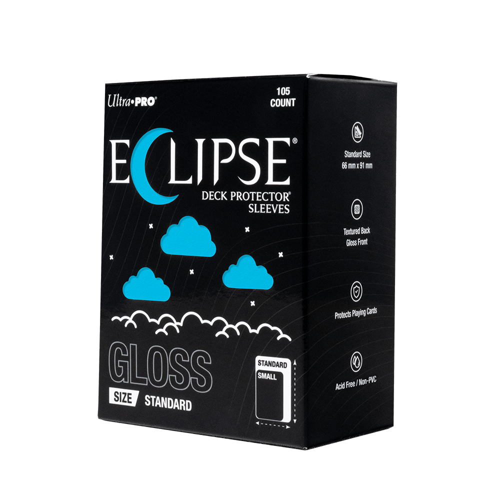 ECLIPSE® Gloss Standard DECK PROTECTOR® Sleeves: Sky Blue - 105ct