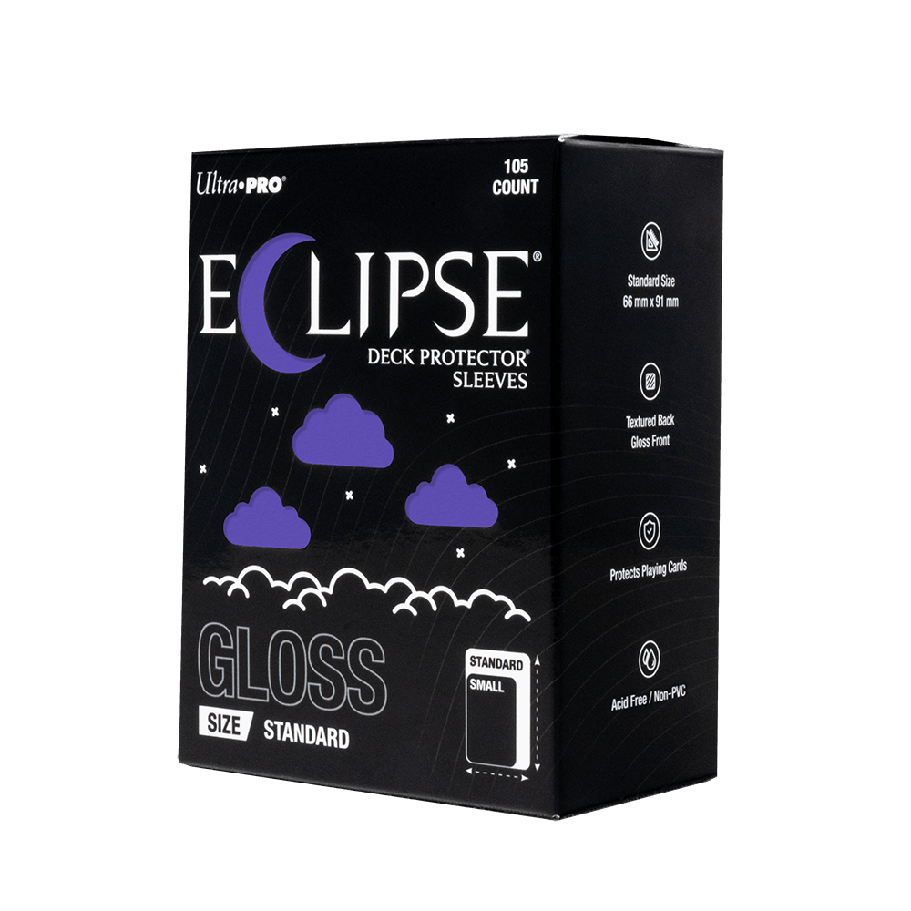 ECLIPSE® Gloss Standard DECK PROTECTOR® Sleeves: Royal Purple - 105ct