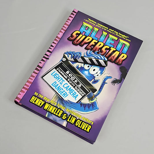 ALIEN SUPERSTAR BOOK 2 By Henry Winkler and Lin Oliver Book Hardback (New)