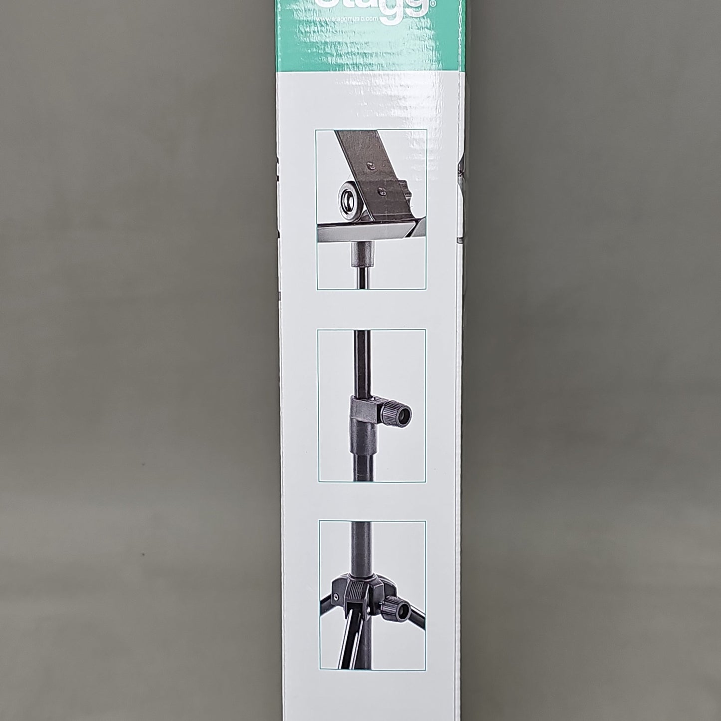 STAGG Economy Foldable Music Stand MUSQ2 Black (New)