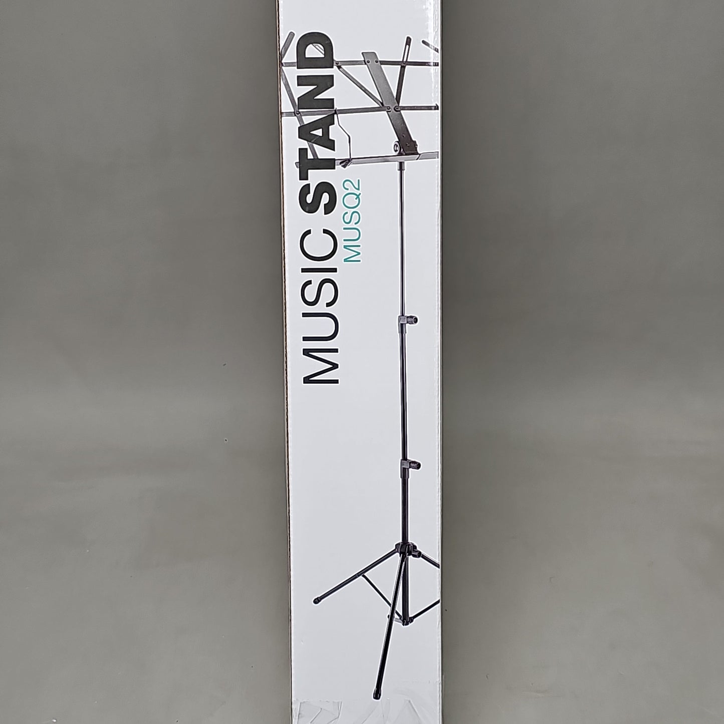 STAGG Economy Foldable Music Stand MUSQ2 Black (New)