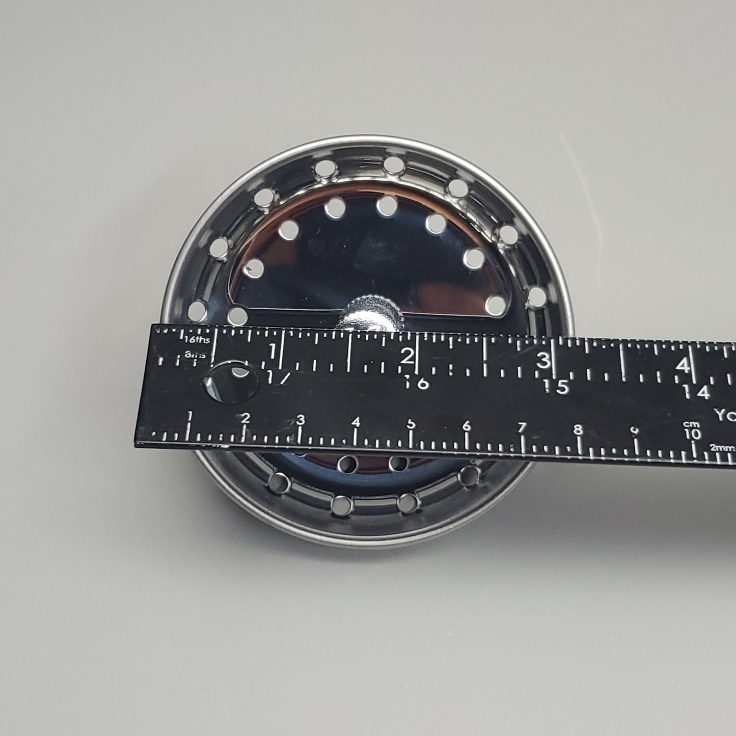 KEENEY 2 PK Strainer Baskets Fixed Post Stainless Steel Finish 3.5" K22022 (New)