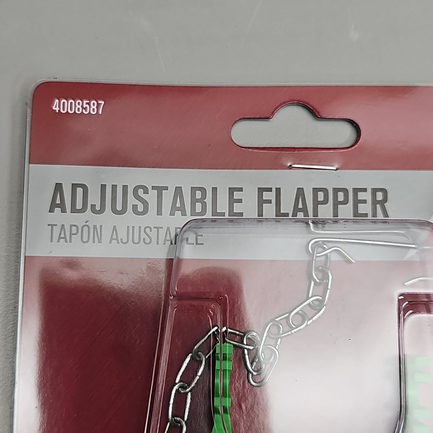ACE Adjustable Flapper for Toilet Plastic 2" 4-Pk ACE836-79 4008587 (New)