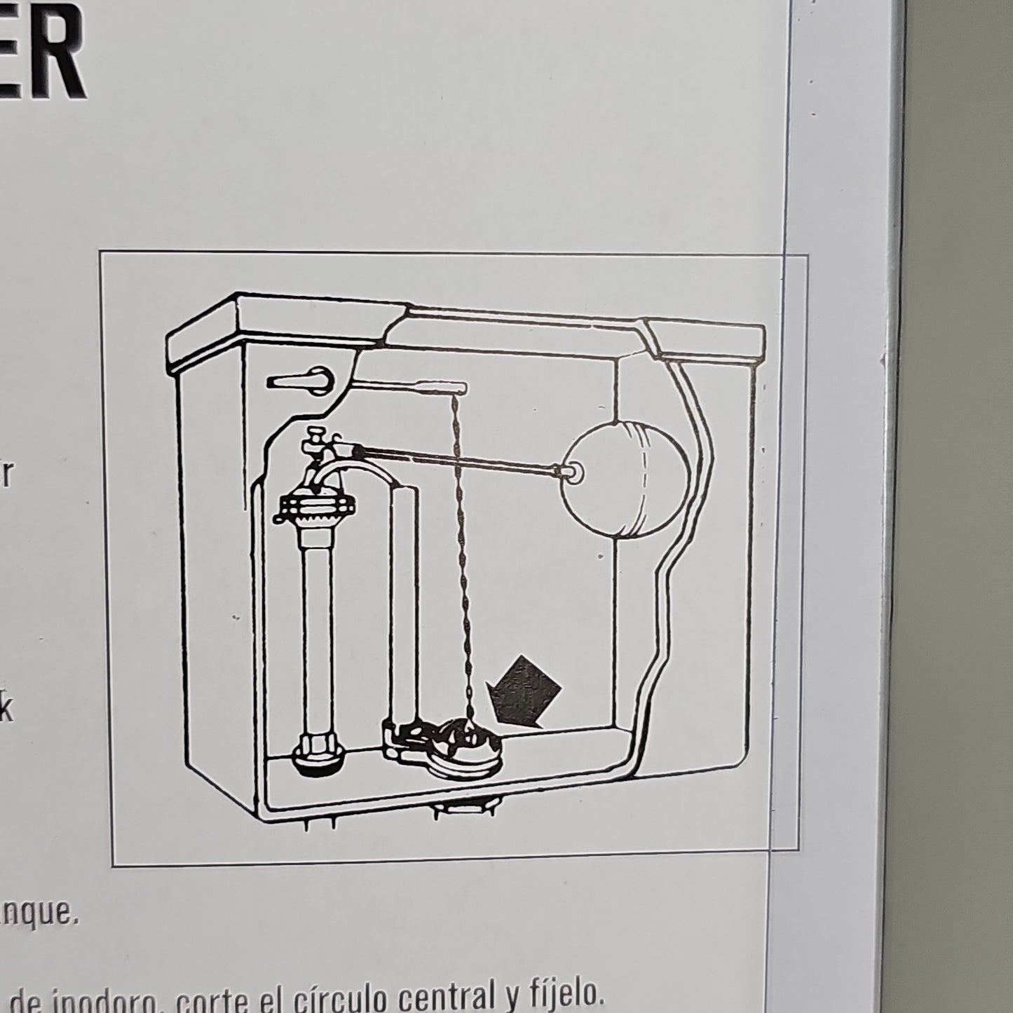 ACE Adjustable Flapper for Toilet Plastic 2" 4-Pk ACE836-79 4008587 (New)