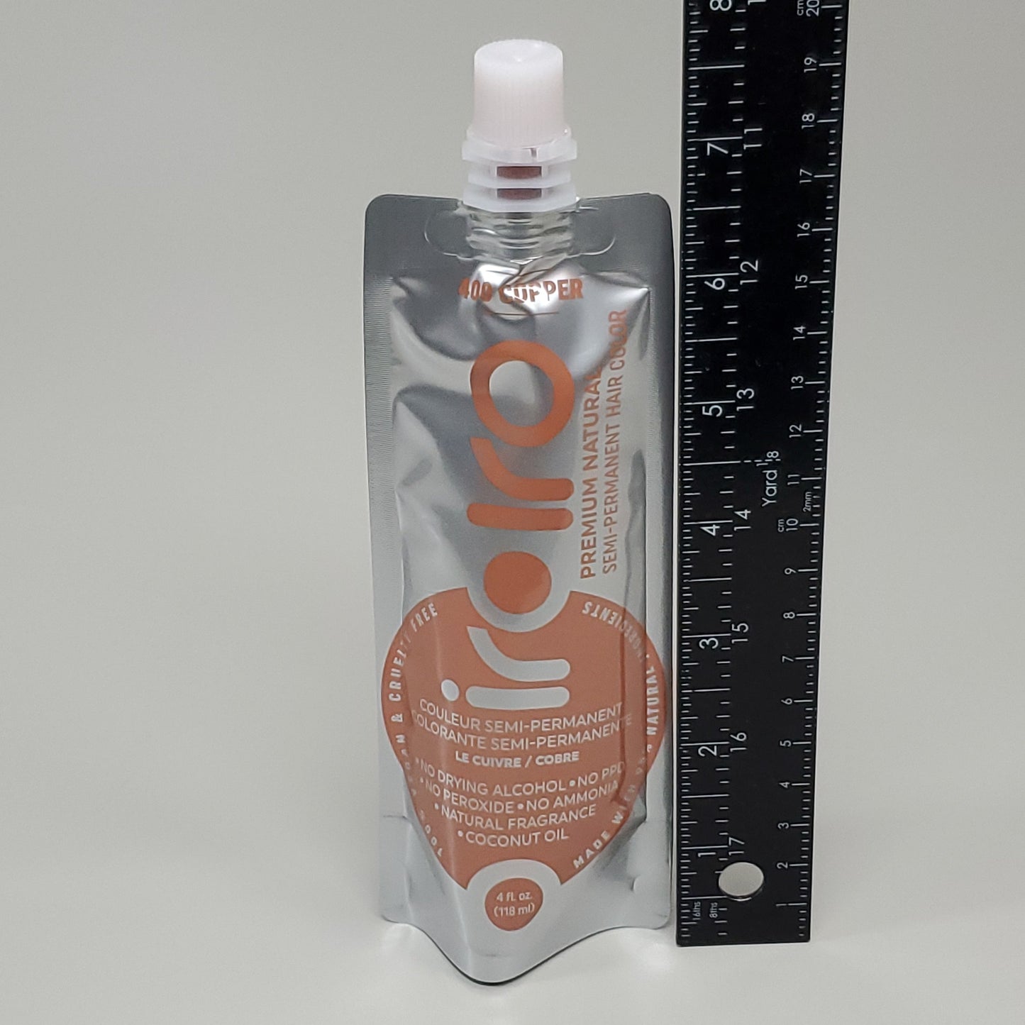 IROIRO 12 PK! Premium Natural 400-Copper Semi Permanent Hair Color 4 fl oz (New)