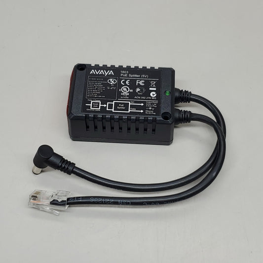 AVAYA 1603 PoE Splitter 5V 700415607 (Pre-Owned)