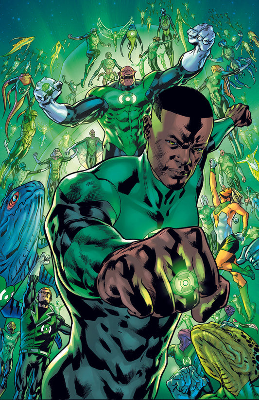 Green Lantern #1 B Bryan Hitch Card Stock Variant (04/06/2021) Dc