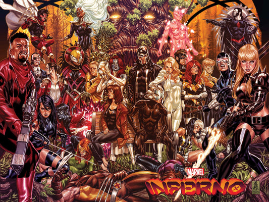Inferno #1 C (Of 4) Mark Brooks Wraparound Variant (09/29/2021) Marvel