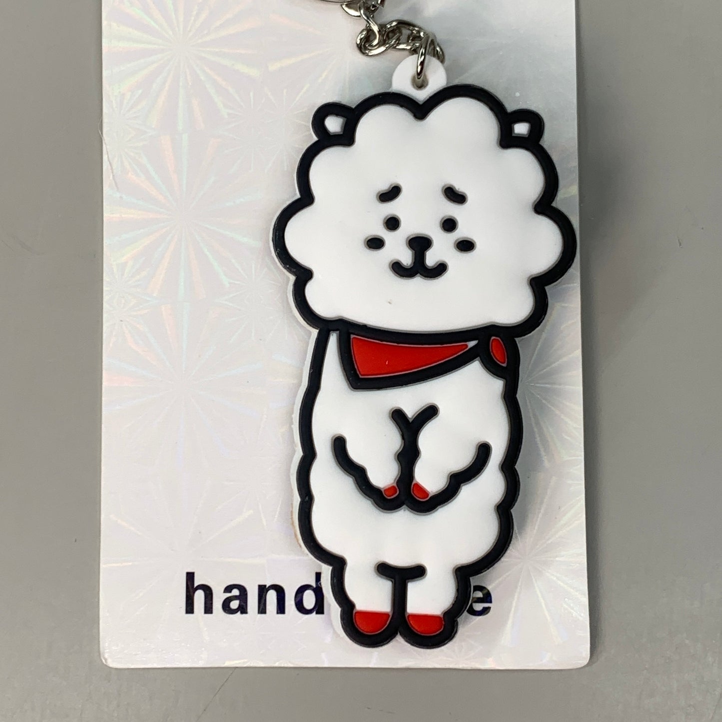 BTS 3-PACK! Kpop Korean Little Figure Tag Keychains of Characters Tata, RJ & Cooky (New)