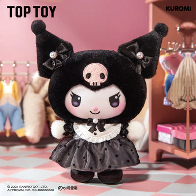 Sanrio Characters Sisters Outfit Series Vinyl Plush Keychains Blind Box