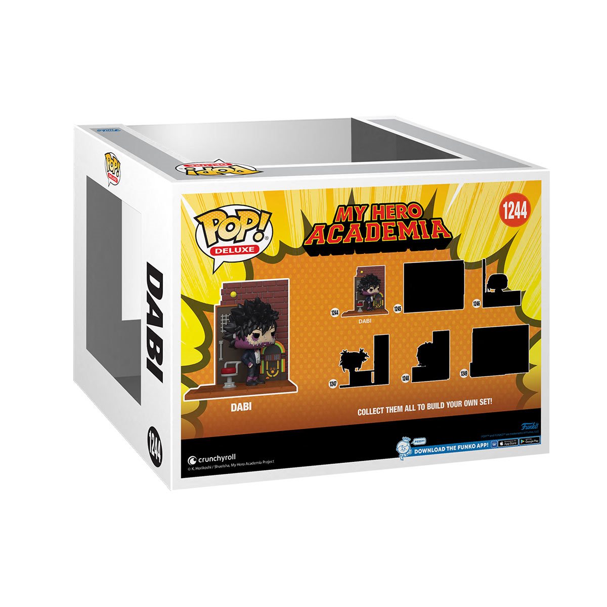 POP! Deluxe: MHA - Dabi (Hideout) (Specialty Series Exclusive)(Non Mint)