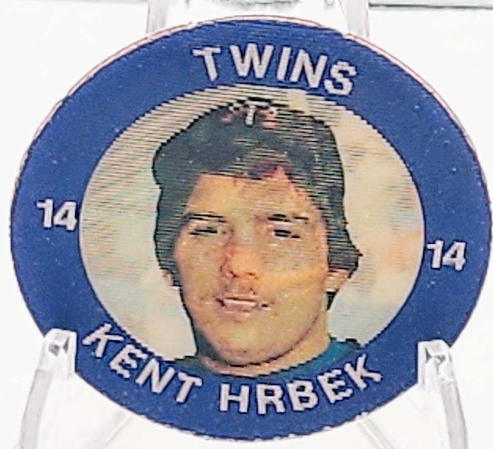 1984 7 Eleven Slurpee Super Star Sports Coins Central Region Kent Hrbek #XIE
