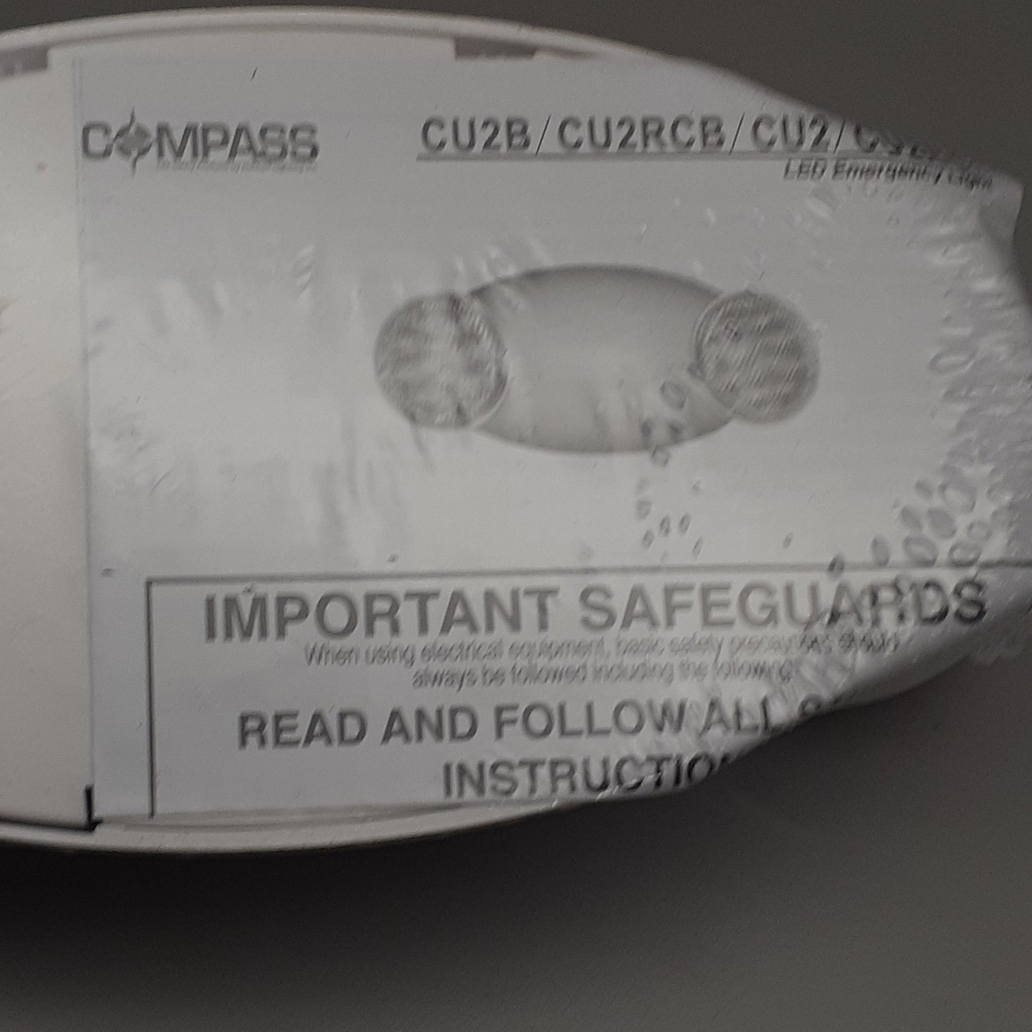 HUBBELL CU2 Series 2 Head LED Emergency Lighting Unit (New)