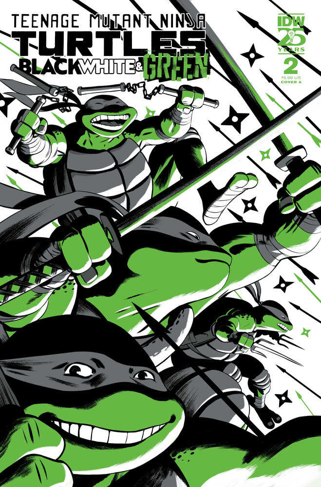 Teenage Mutant Ninja Turtles: Black, White & Green (2024) #2