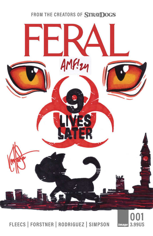 Feral (2024) #1C SIGNED & REMARKED