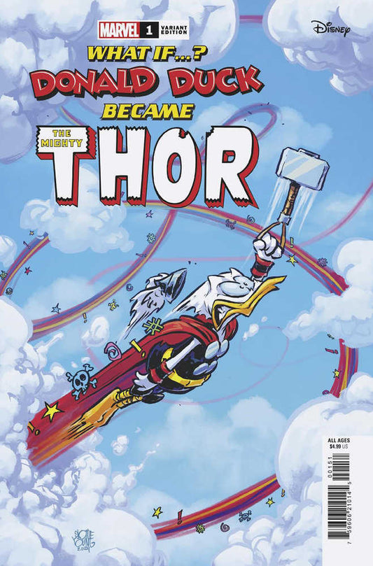 Marvel & Disney: What If...? Donald Duck Became Thor (2024) #1E