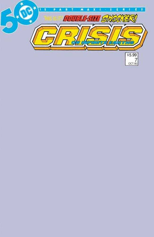 Crisis On Infinite Earths (1985) #7C Facsimile Edition