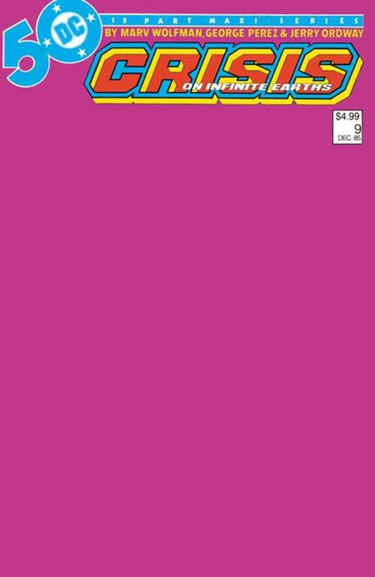 Crisis On Infinite Earths (1985) #9C Facsimile Edition